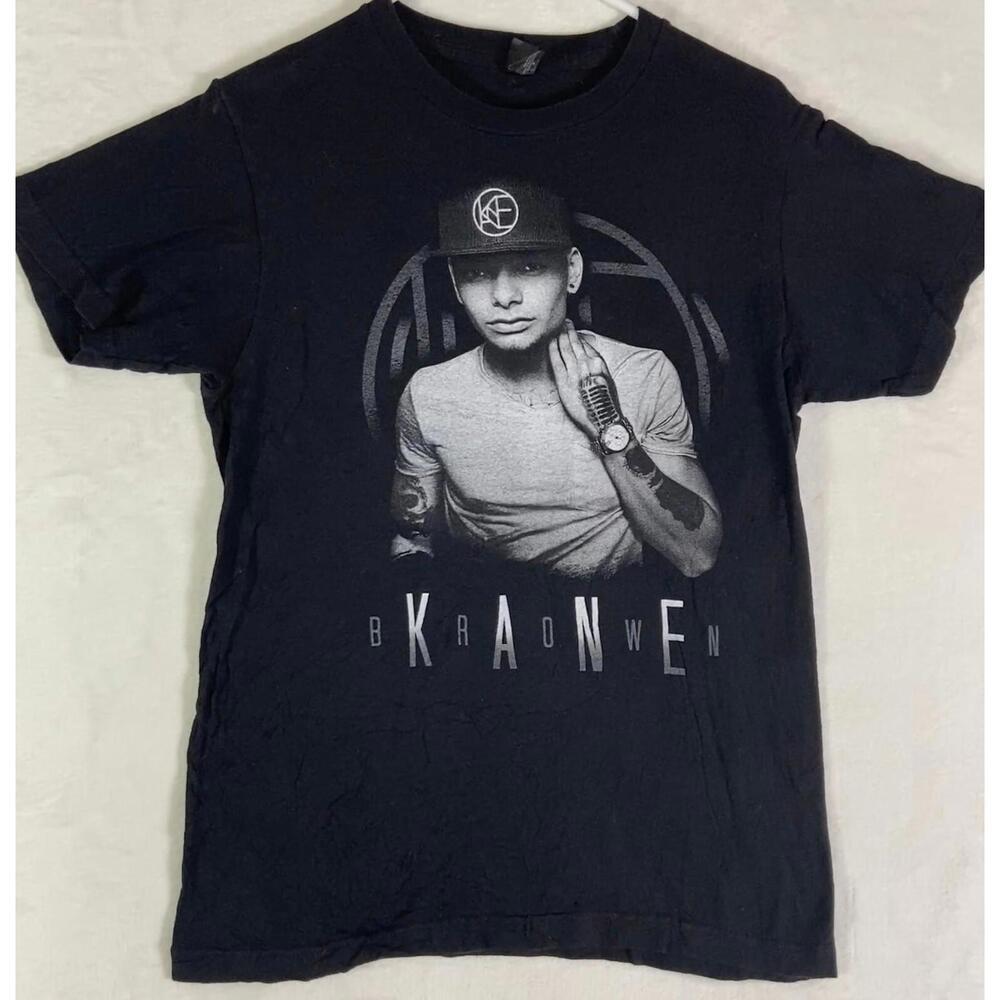 KANE BROWN Adult Small Black Short Sleeve Tour Concert Crew Neck T Shirt